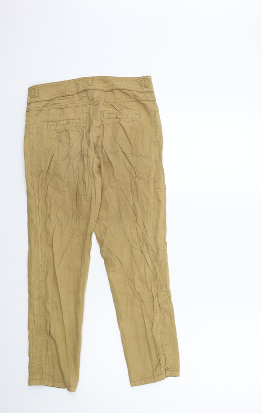 Womens UK Size 28 in Promod Regular Fit  Brown Trousers