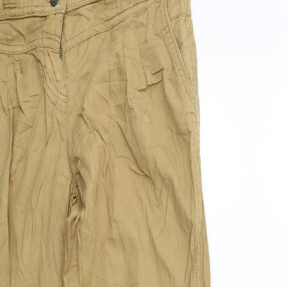 Womens UK Size 28 in Promod Regular Fit  Brown Trousers