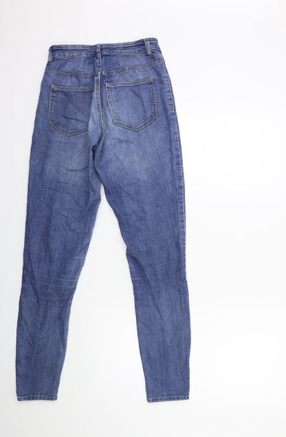 Womens UK Size 6 H&M Regular Fit Skinny Blue Jeans