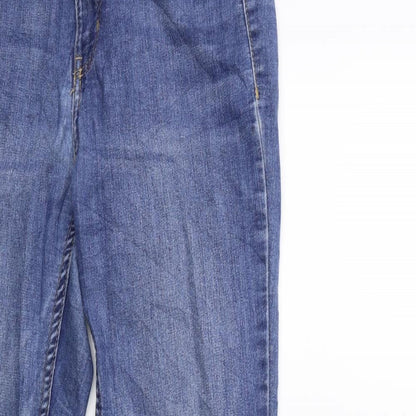 Womens UK Size 6 H&M Regular Fit Skinny Blue Jeans