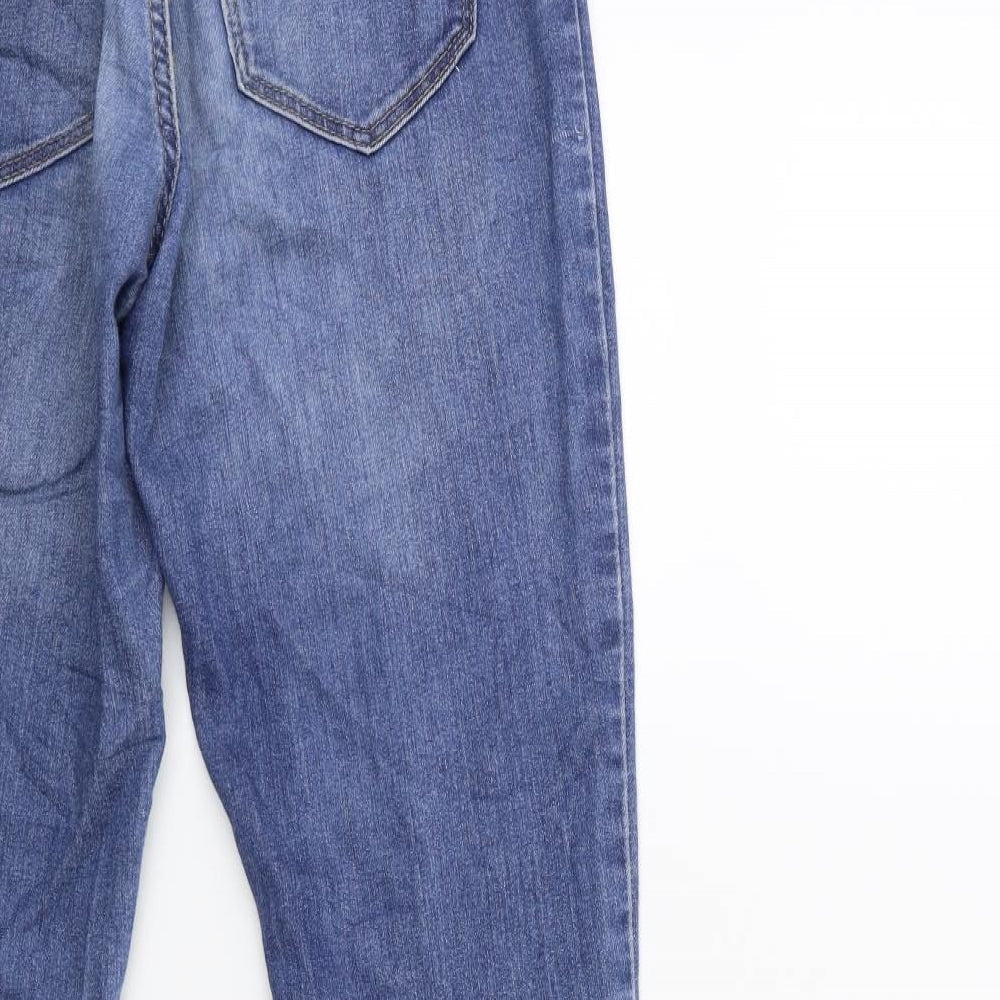 Womens UK Size 6 H&M Regular Fit Skinny Blue Jeans