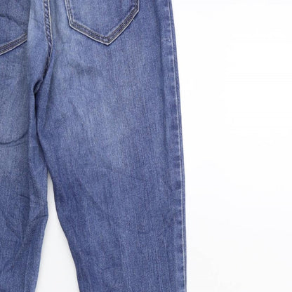 Womens UK Size 6 H&M Regular Fit Skinny Blue Jeans