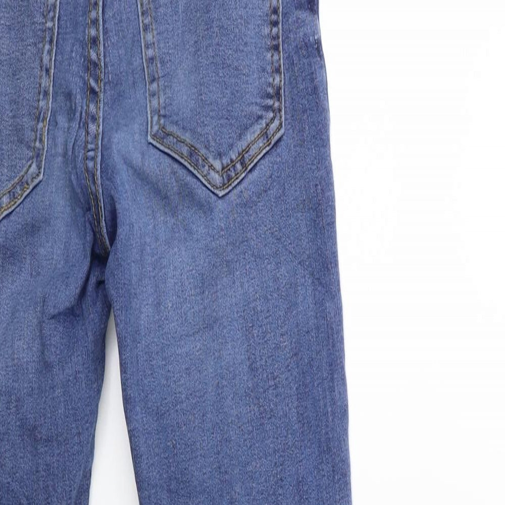 Womens UK Size 23 in Gina Tricot Regular Fit Skinny Blue Jeans
