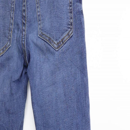 Womens UK Size 23 in Gina Tricot Regular Fit Skinny Blue Jeans