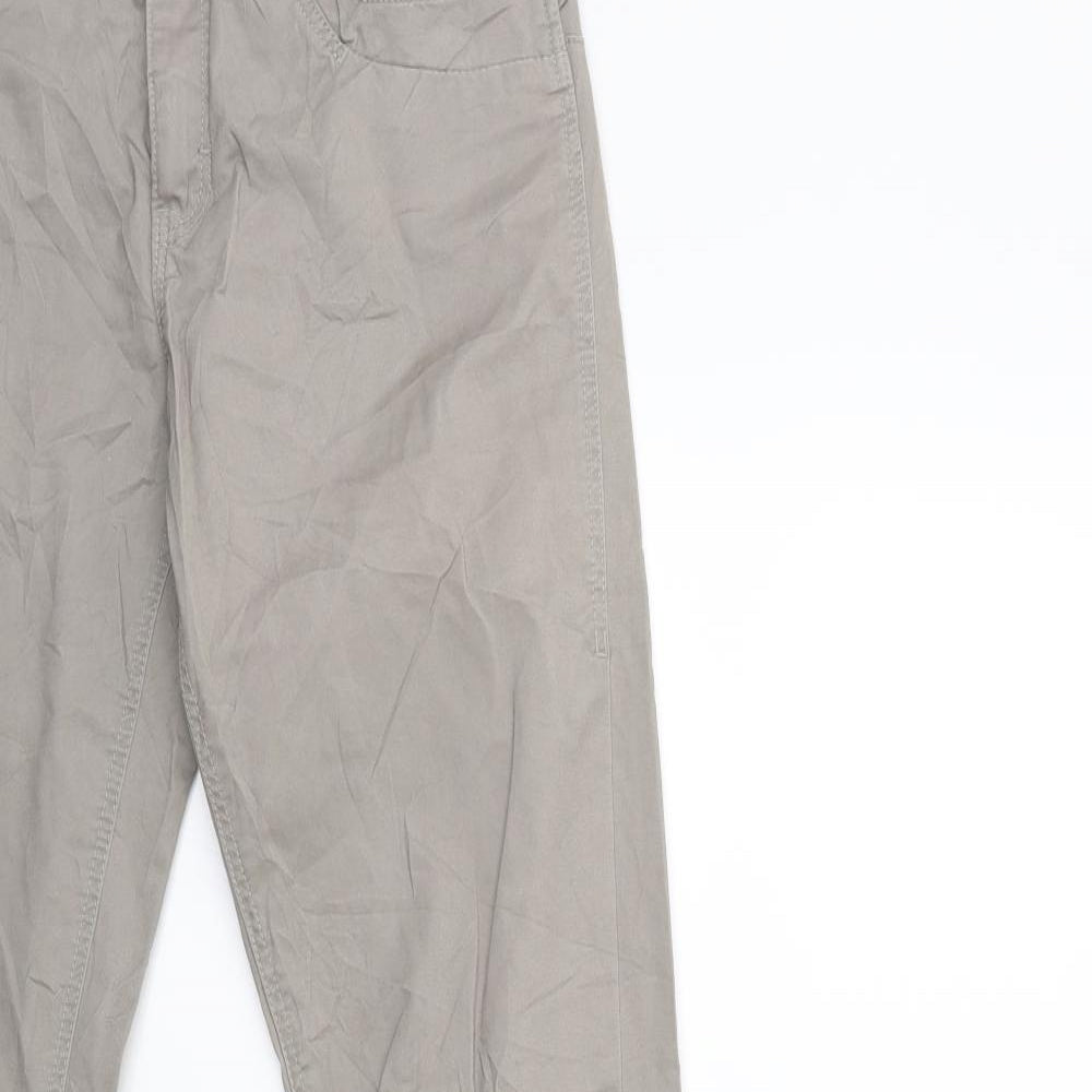 Yessica Womens Grey   Cargo Trousers Size 6 L29 in