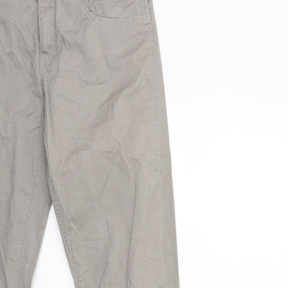 Yessica Womens Grey   Cargo Trousers Size 6 L29 in