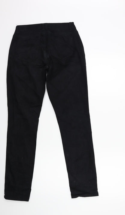zabiano Womens Black  Denim Straight Jeans Size 28 in L31 in