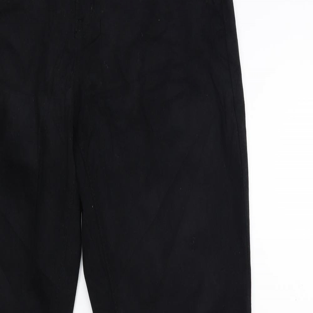 zabiano Womens Black  Denim Straight Jeans Size 28 in L31 in