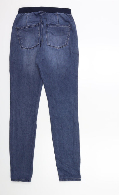 HOUSE OF LOLA Womens Blue  Denim Jegging Jeans Size S L30 in