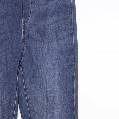 HOUSE OF LOLA Womens Blue  Denim Jegging Jeans Size S L30 in