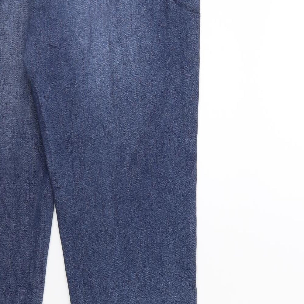 HOUSE OF LOLA Womens Blue  Denim Jegging Jeans Size S L30 in