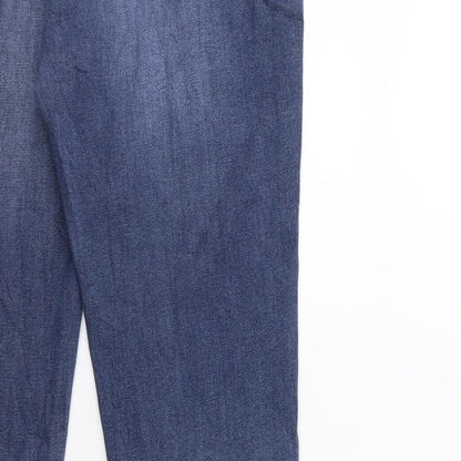 HOUSE OF LOLA Womens Blue  Denim Jegging Jeans Size S L30 in