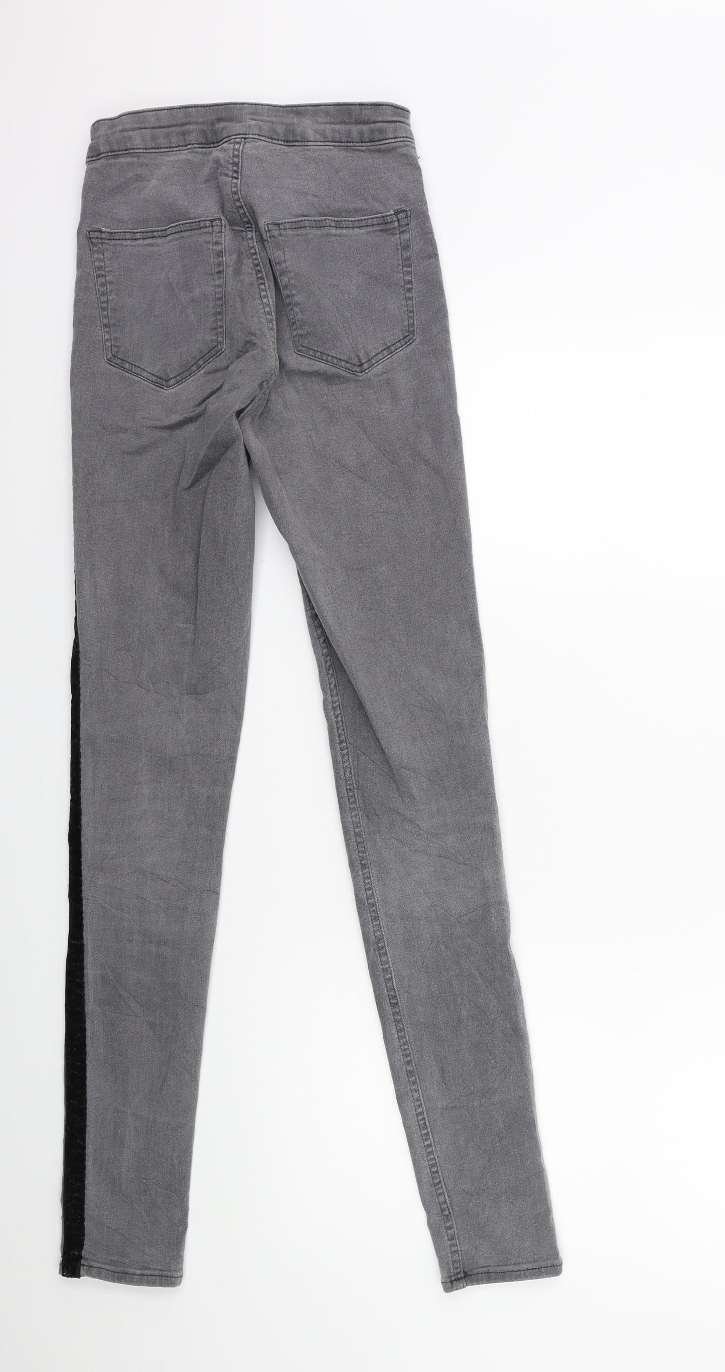 Womens UK Size 6 H&M Regular Fit Skinny Grey Jeans