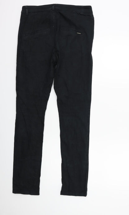 HOUSE OF LOLA Womens Black  Denim Skinny Jeans Size XS L30 in