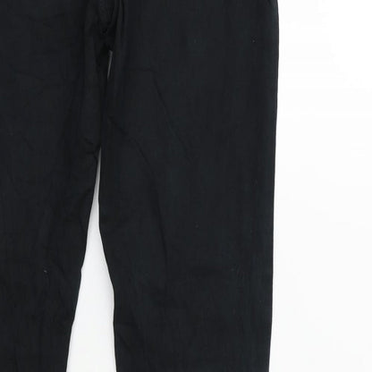 HOUSE OF LOLA Womens Black  Denim Skinny Jeans Size XS L30 in