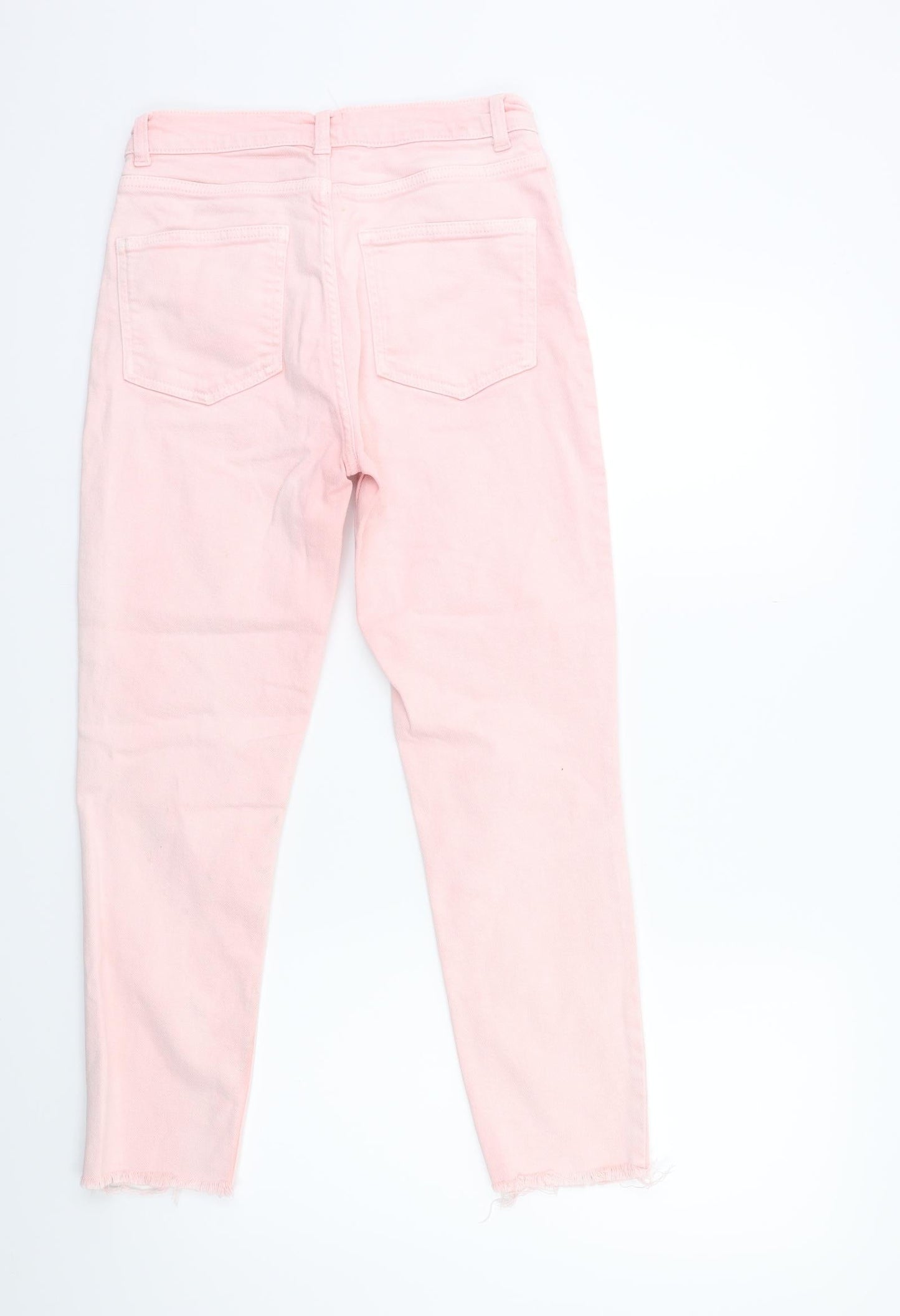 Womens UK Size 28 in Preworn Regular Fit Skinny Pink Jeans
