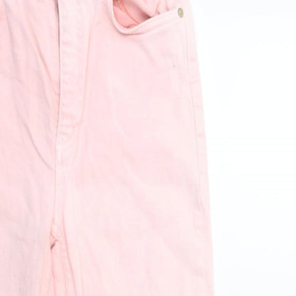 Womens UK Size 28 in Preworn Regular Fit Skinny Pink Jeans