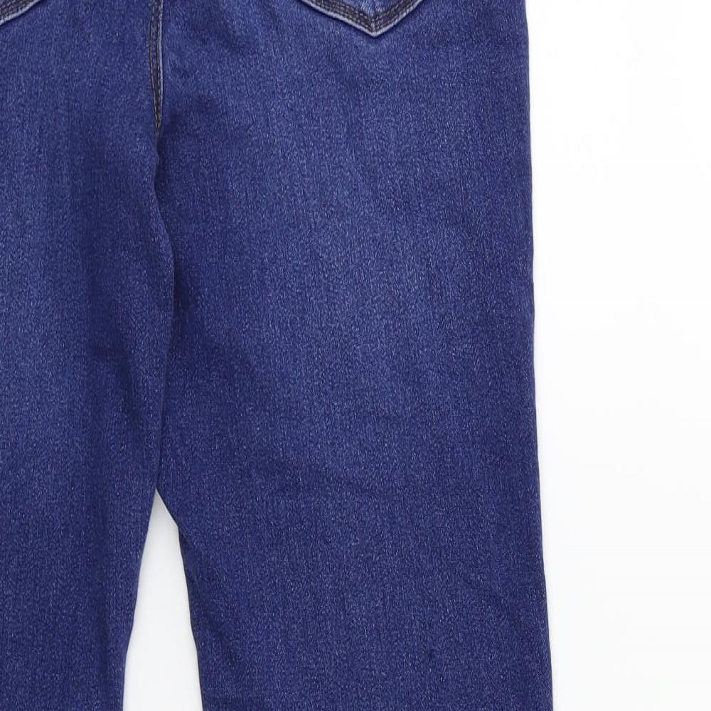 Denim & Co. Womens Black  Denim Skinny Jeans Size 12 L27 in