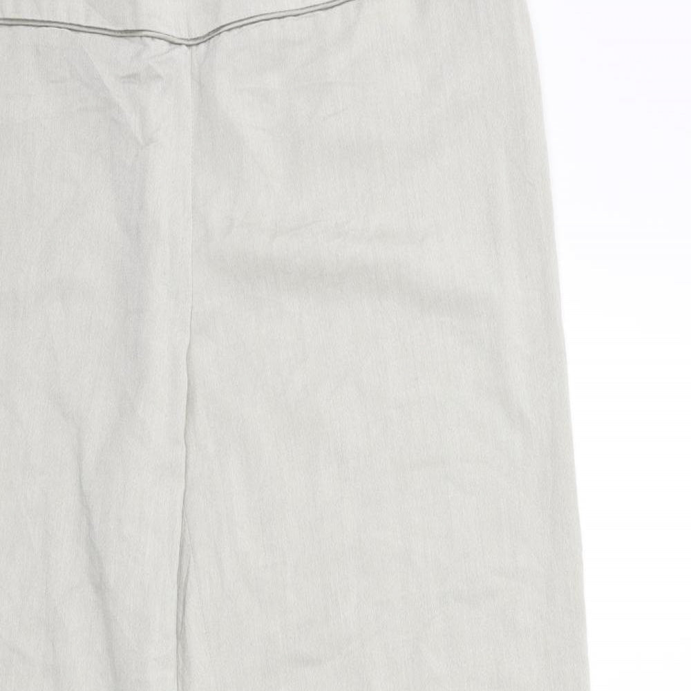 Womens UK Size 20 Preworn Regular Fit  Grey Trousers