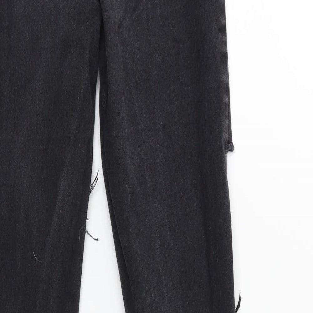 Denim & Co. Womens Black  Denim Skinny Jeans Size 6 L28 in