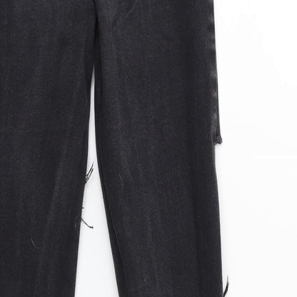 Denim & Co. Womens Black  Denim Skinny Jeans Size 6 L28 in