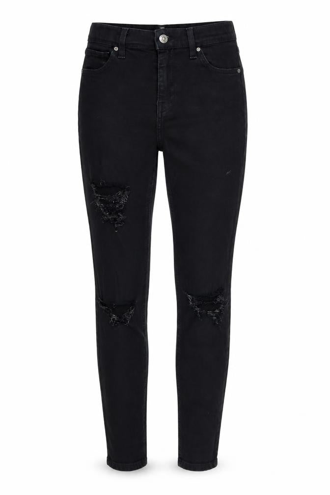 Womens UK Size 26 in Topshop Regular Fit Skinny Black Jeans