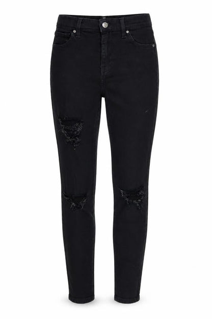 Womens UK Size 26 in Topshop Regular Fit Skinny Black Jeans