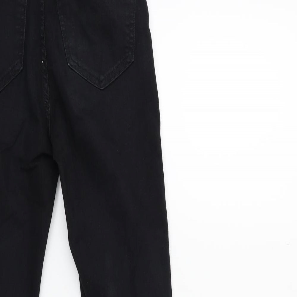 Topshop Womens Black  Denim Skinny Jeans Size 26 in L32 in