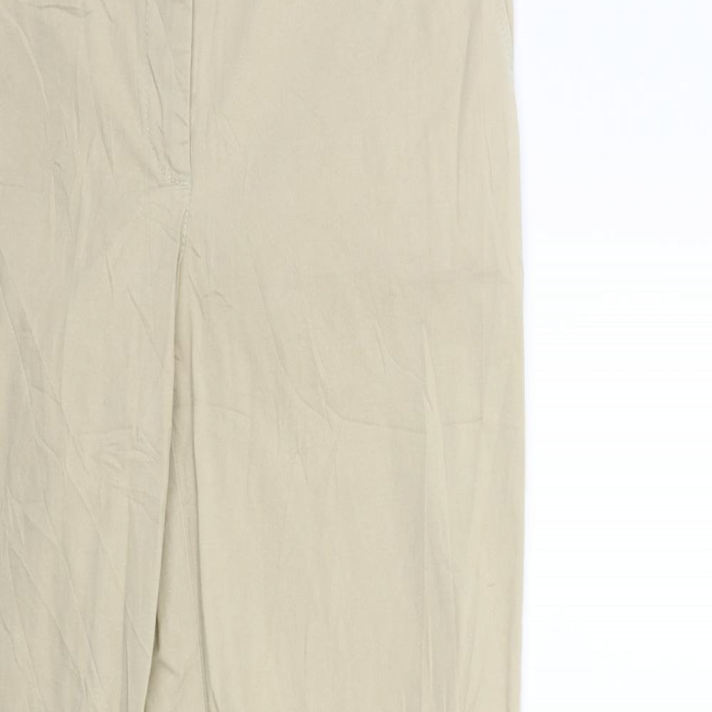 Womens UK Size 36 in Preworn Regular Fit Cargo Beige Trousers