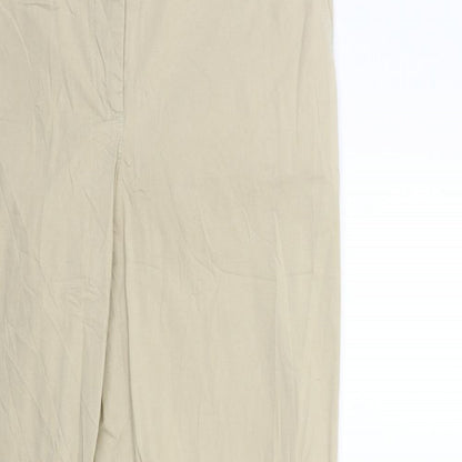 Womens UK Size 36 in Preworn Regular Fit Cargo Beige Trousers