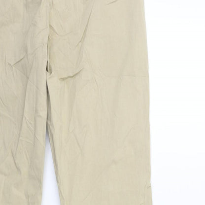 Womens UK Size 36 in Preworn Regular Fit Cargo Beige Trousers