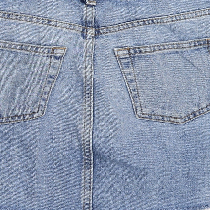 Womens UK Size 36 Topshop Mini Denim Skirt