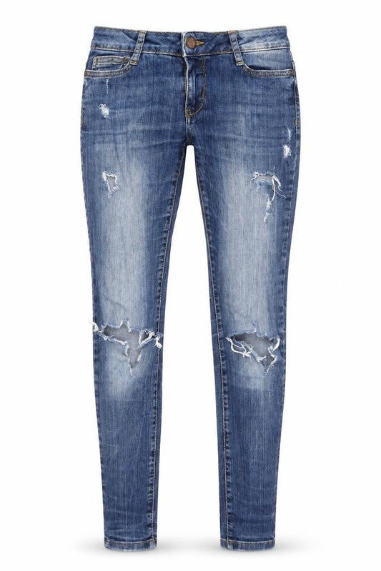 Noisy May Womens Blue  Denim Skinny Jeans Size 26 in L31 in