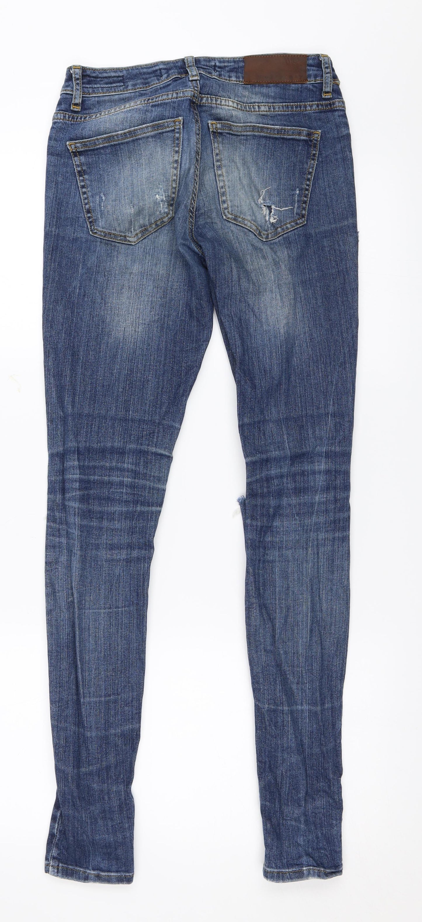 Noisy may Womens Blue  Denim Skinny Jeans Size 26 in L31 in