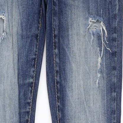 Noisy may Womens Blue  Denim Skinny Jeans Size 26 in L31 in