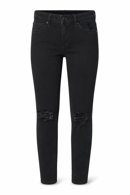 Womens UK Size 25 in Topshop Regular Fit Skinny Black Jeans