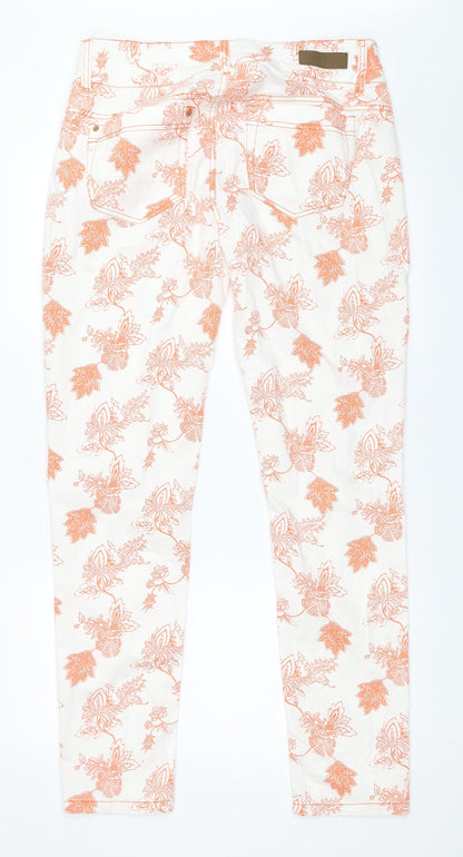 Fransa Womens White   Skinny Jeans Size 42 L31.5 in