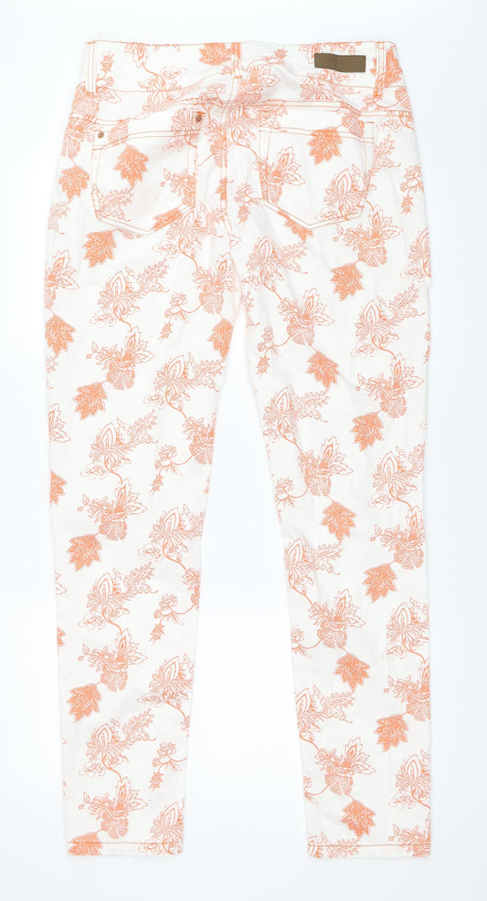 Fransa Womens White   Skinny Jeans Size 42 L31.5 in