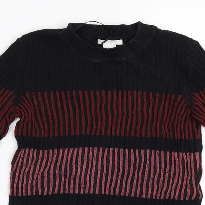 H&M Womens Black   Pullover Jumper Size XS