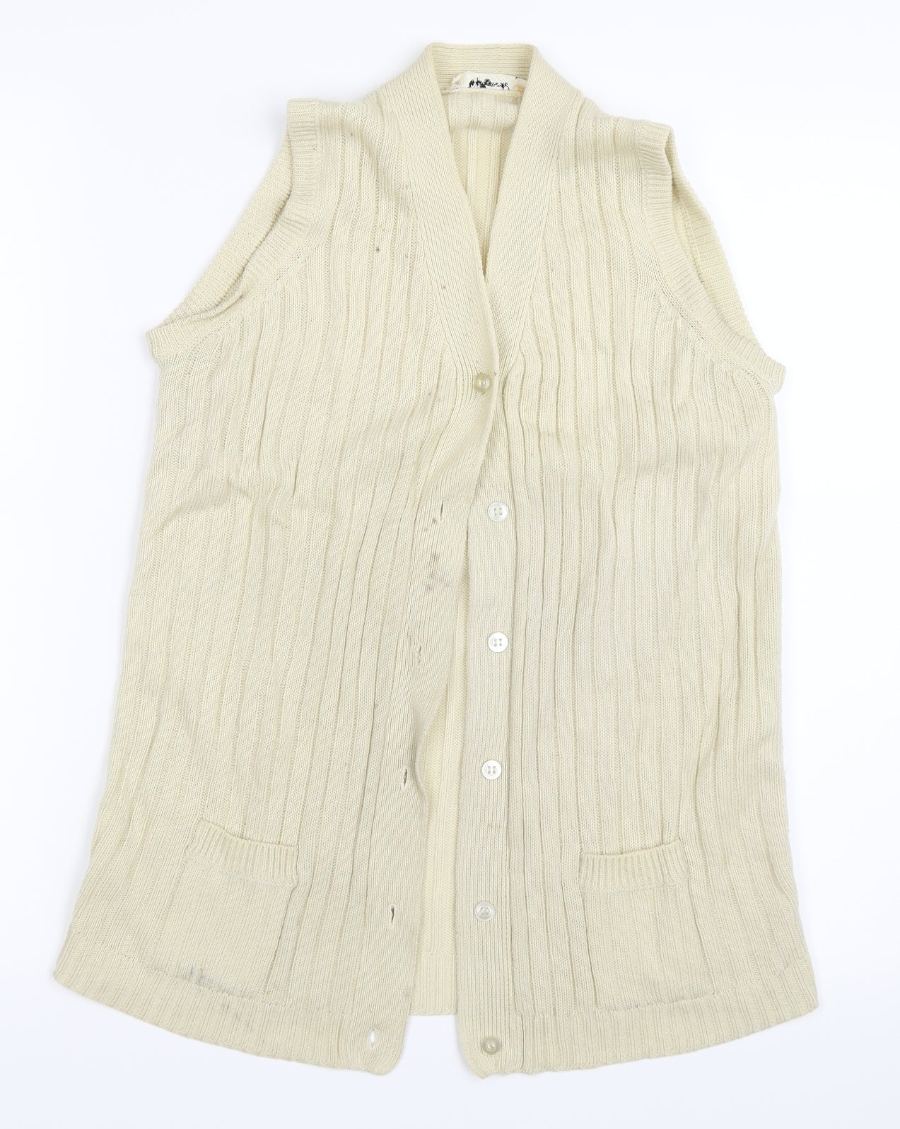 Magasin Womens Beige   Cardigan Jumper Size 14