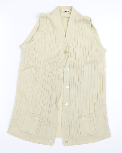 Magasin Womens Beige   Cardigan Jumper Size 14