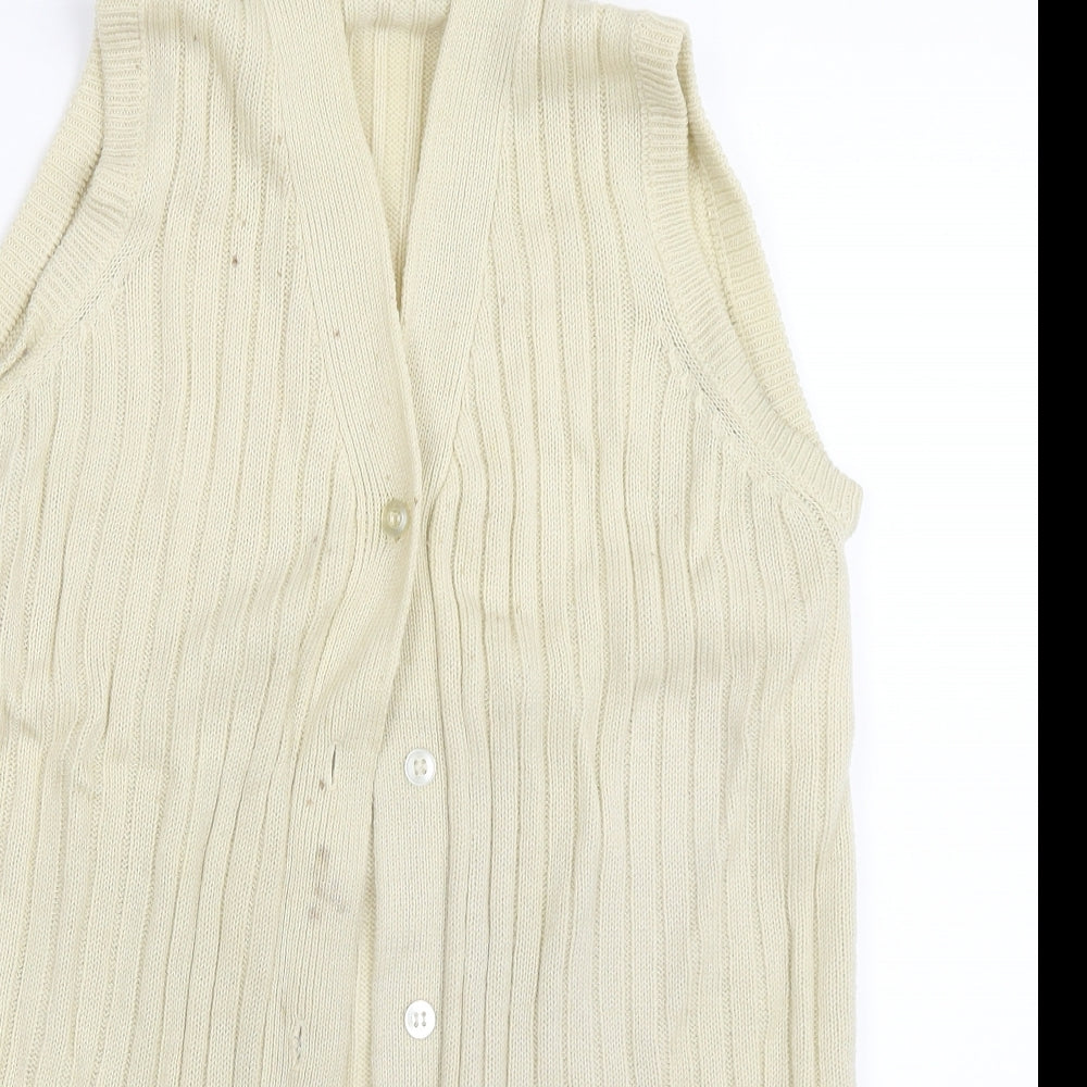 Magasin Womens Beige   Cardigan Jumper Size 14