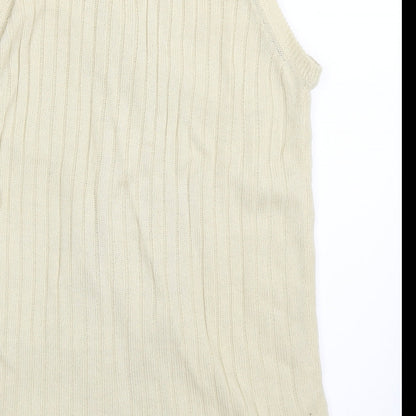Magasin Womens Beige   Cardigan Jumper Size 14