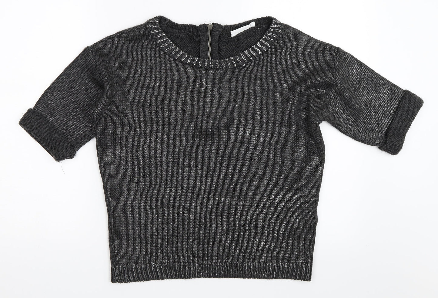 New Look Womens Grey   Pullover Jumper Size 6