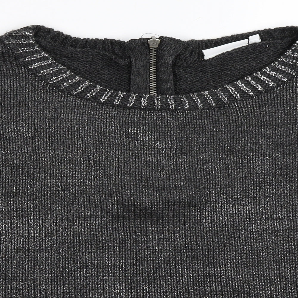 New Look Womens Grey   Pullover Jumper Size 6