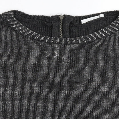 New Look Womens Grey   Pullover Jumper Size 6