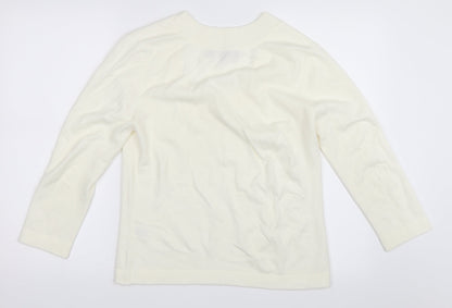 Nutshell Womens Ivory   Pullover Jumper Size L