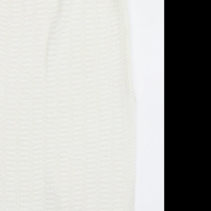 New Look Womens Ivory   Vest Jumper Size 6