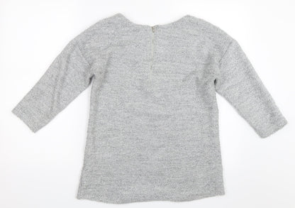 Debenhams Womens Grey   Pullover Jumper Size 12