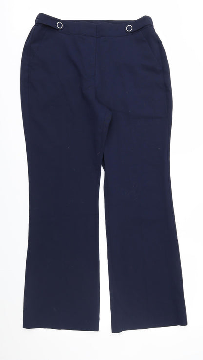 Capsule Womens Blue   Trousers  Size 12 L28 in